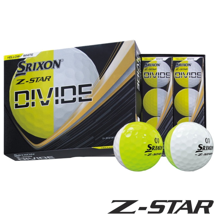 SRIXON スリクソン Z-STAR/Z-STAR XV DIVIDE ゴルフボール 2025年
