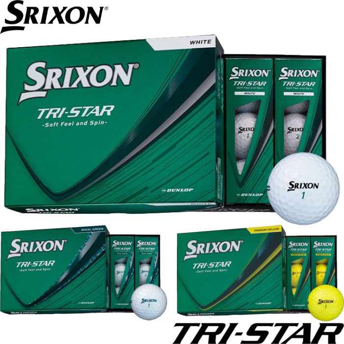 SRIXON �X���N�\�� TRI-STAR �g���C�X�^�[ �S���t�{�[�� 1�_�[�X�i12����j2026���f��