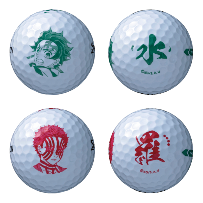 SRIXON スリクソン TRI-STAR6 鬼滅の刃 キャラクター ゴルフボール 1