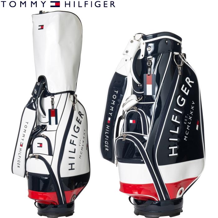 トミーヒルフィガーゴルフ THMG2FC2 カートキャディバッグ 9型 TOMMY HILFIGER GOLF/メンズ/エナメルシグネチャー(15900円)