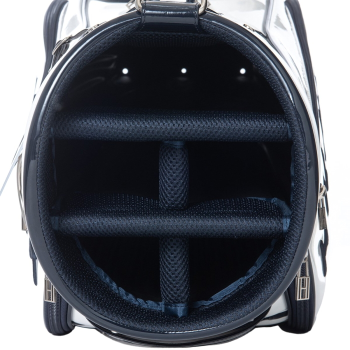 トミーヒルフィガーゴルフ THMG2FC2 カートキャディバッグ 9型　TOMMY HILFIGER GOLF/メンズ/エナメルシグネチャー カートキャディバッグ HILFIGER