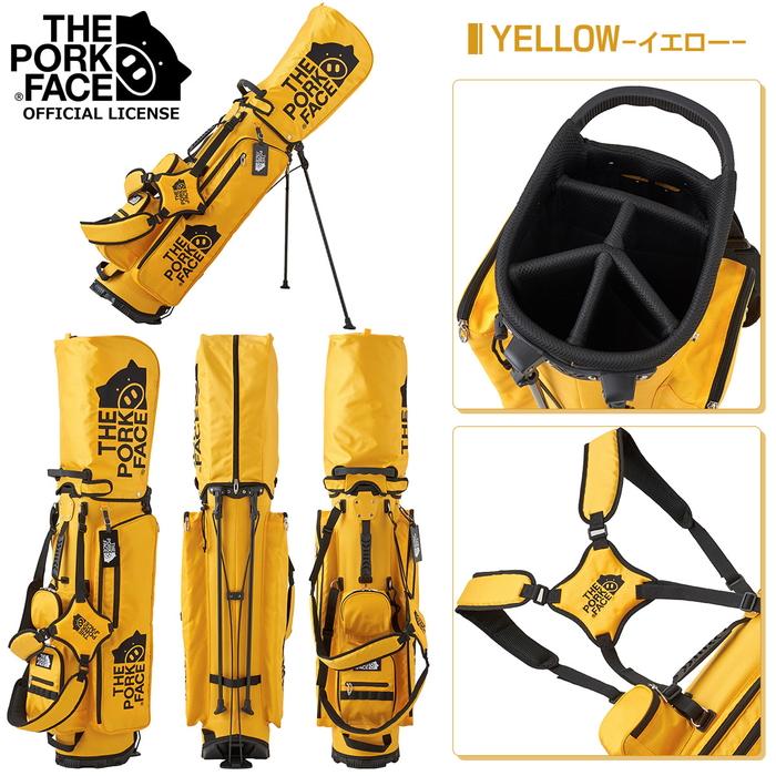 THE PORK FACE ザ・ポークフェイス スタンド キャディバッグ 9型 軽量ゴルフバッグ 商品説明 THE PORK FACE ザ・ポークフェイス スタンド キャディバッグ 9型 軽量ゴルフバッグ 商品説明