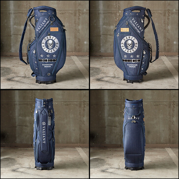 VALIANT ヴァリアント VA-017 スカルコレクション デニム キャディ