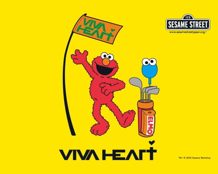 VIVA HEART ビバハート セサミ エルモ ヘッドカバー ドライバー