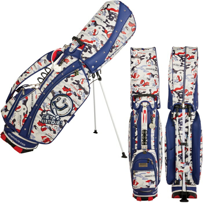 ★WINWIN STYLE ウィンウィン GET BIRDIE! LIGHT WEIGHT STAND BAG CB-102(WH)★ゲットバーディー スタンドバッグ★ Amazon | WINWIN STYLE ウィンウィンスタイル GET BIRDIE! LIGHT