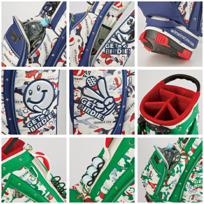 WINWIN STYLE（ウィンウィンスタイル） GET BIRDIE! CAMO STAND BAG