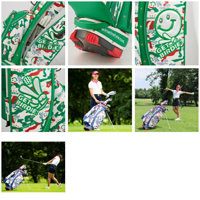 WINWIN STYLE（ウィンウィンスタイル） GET BIRDIE! CAMO STAND BAG
