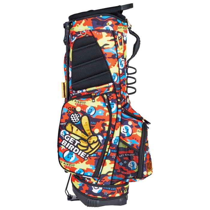 WINWIN STYLE　ウィンウィンスタイル　GET BIRDIE! CAMO MULTI COLOR マルチカラー スタンドバッグ STAND BAG｜golf-atlas｜06