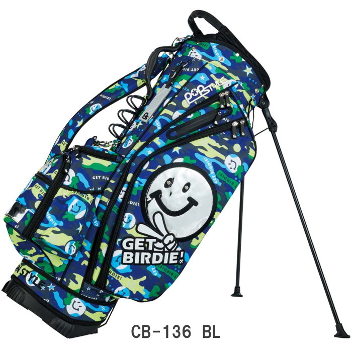 WINWIN STYLE　ウィンウィンスタイル　GET BIRDIE! CAMO MULTI COLOR マルチカラー スタンドバッグ STAND BAG｜golf-atlas｜07