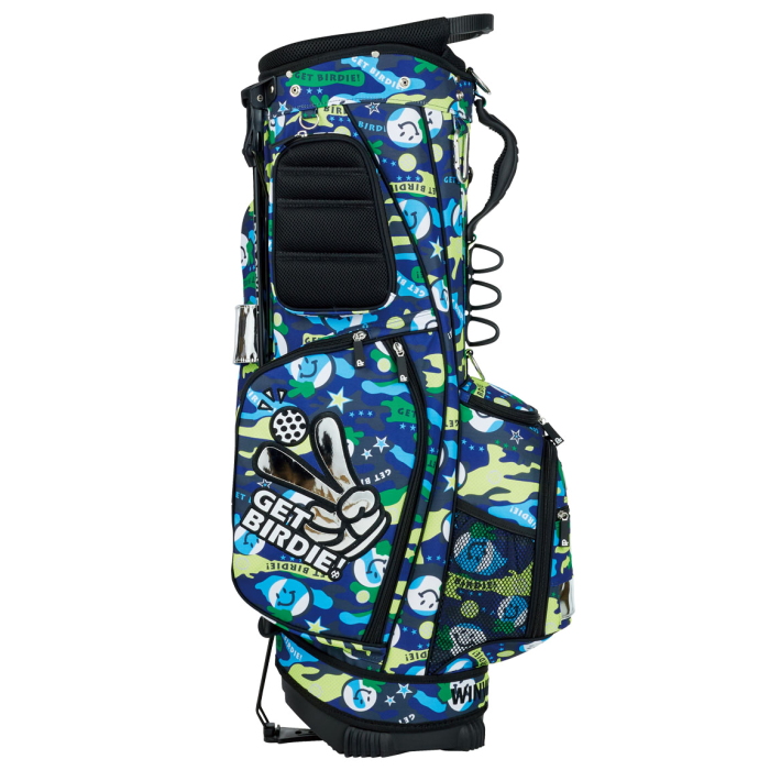 WINWIN STYLE　ウィンウィンスタイル　GET BIRDIE! CAMO MULTI COLOR マルチカラー スタンドバッグ STAND BAG｜golf-atlas｜08