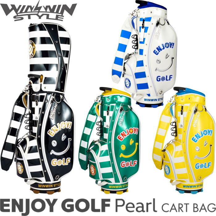 WINWIN STYLE（ウィンウィンスタイル） ENJOY GOLF Pearl NEW CART BAG