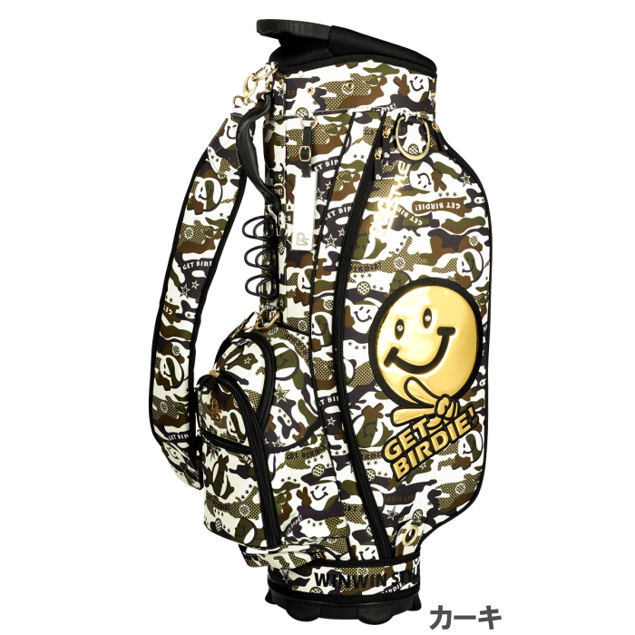 WINWIN STYLE（ウィンウィンスタイル） GET BIRDIE! CAMO CART BAG