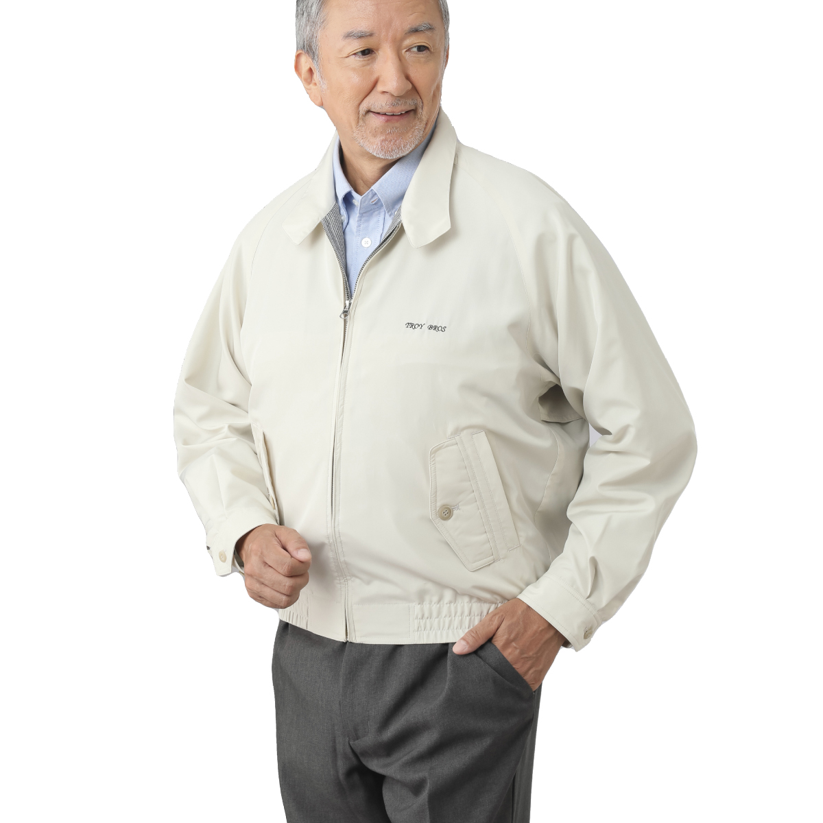 ブルゾン スイングトップ 上着 アウター TROYBROS トロイブロス メンズ