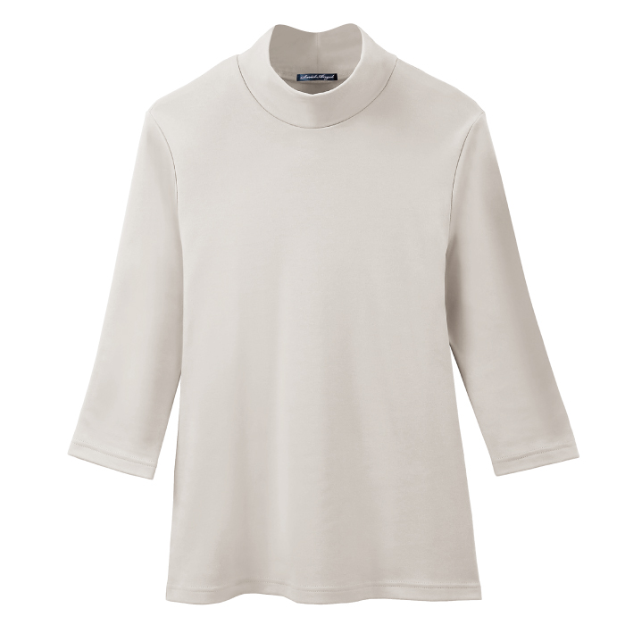 ハイネック長袖Tシャツ 冬春用 4色セット未開封新品白パープル水色小豆色 ハイネック長袖Tシャツ 冬春用 4色セット未開封新品白パープル