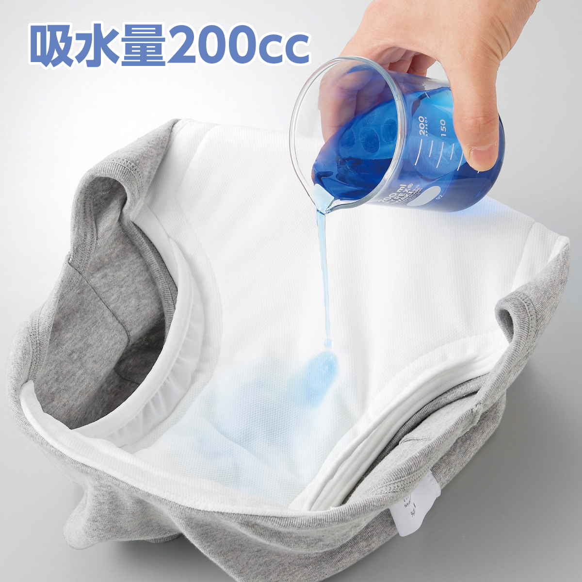 2枚セット 尿漏れパンツ 女性 200cc ショーツ 吸水 軽失禁 尿もれ 消臭