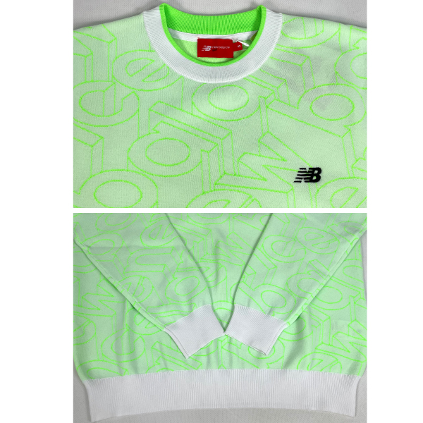 New Balance Golf セール ゴルフウェア ゴルフセーター ロゴ