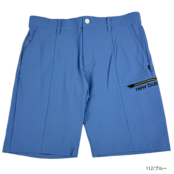【新品】ホーンガーメント　メンズ　ゴルフ　ハーフパンツ　青　XLサイズ New Balance Golf ゴルフウェア ショートパンツ ハーフパンツ