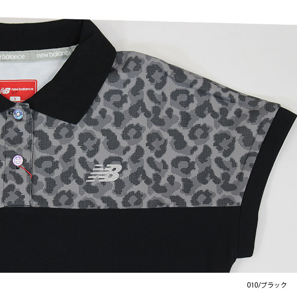 セール ゴルフウェア ワンピース 半袖ワンピース ニューバランス 012-5124503 レディー レオパード柄 UV newbalance golf ATHLeTIC_7