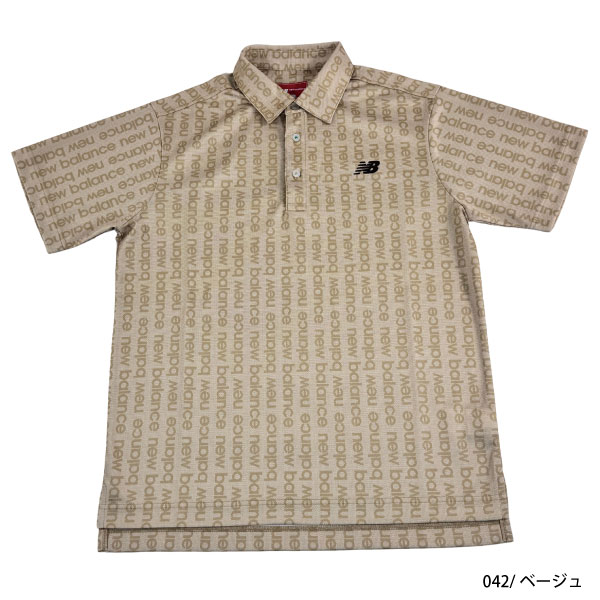 new balance ゴルフシャツ サイズ5 ベージュ/ブラック 楽天市場】ニューバランス メンズ（カラーベージュ）（ゴルフ