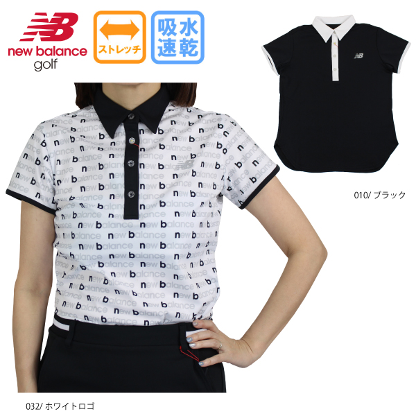 new balance ゴルフ ポロシャツ ベージュ サイズ1 New Balance Golf ニューバランス 半袖ポロシャツ レディース