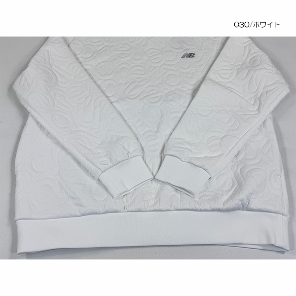 【ホワイト】フローティングロゴキルト テクスチャーキュロット (WOMENS) New Balance Golf｜フローティングロゴキルト テクスチャーキュロット