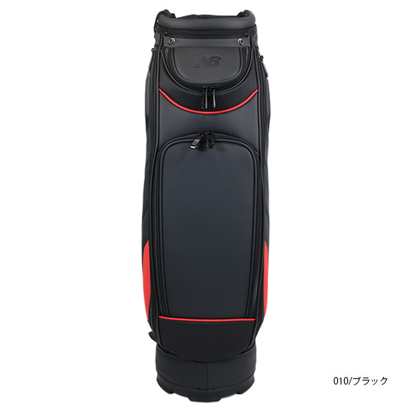 new balance ゴルフバッグ 黒/赤 ニューバランス CADDIE BAG (0126980001) メンズ ゴルフ キャディ