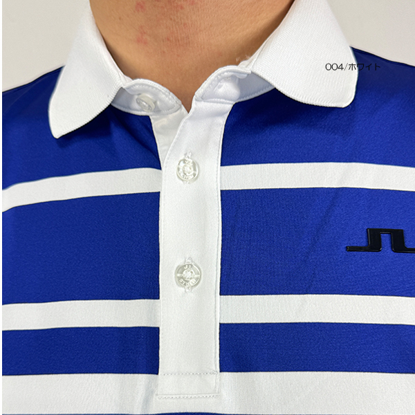 J.LINDEBERG（メンズ）ゴルフウェア 吸水 速乾 Regular Fit 半袖