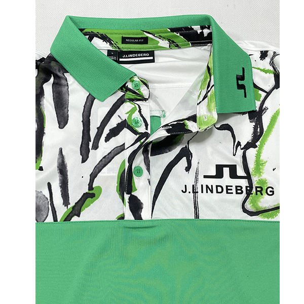 ジェイリンドバーグゴルフメンズ半袖ポロシャツストレッチLサイズ J.LINDEBERG ジェイリンドバーグ 071-26350 メンズ 半袖