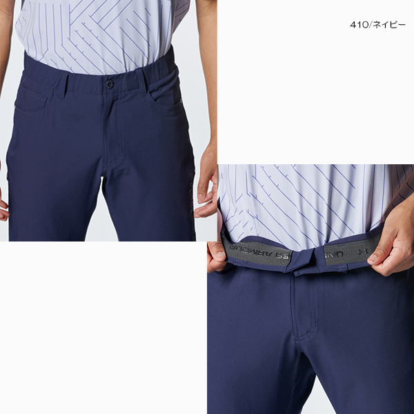 UNDER ARMOUR ゴルフ メンズパンツ（色：ネイビー系）｜メンズウエア