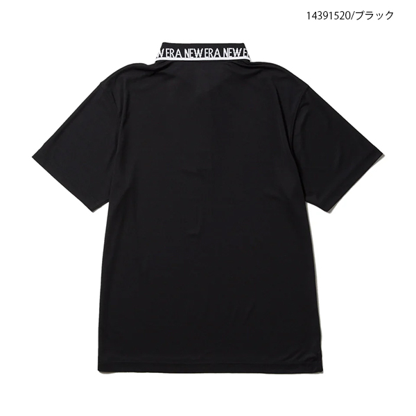 NEW ERA - ゴルフ御召しもの ゴルフプルオーバー 半袖スポーツシャツ ニュー内鰓 14391519 14391520 14391521 Collar Logo 途轍も無い大きさ有 NEWERA 抗菌 吸汗速乾 UV 14391519-21