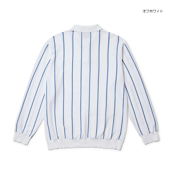 NEW ERA（ニューエラ） ゴルフウェア 長袖 吸汗速乾 ニットポロシャツ