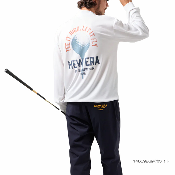 NEW ERA（ニューエラ） ネコポス対象 ゴルフウェア 長袖 ハイネック