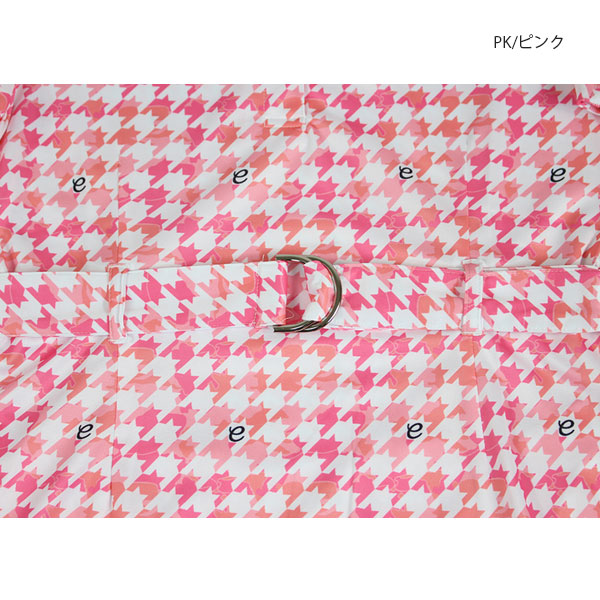 ゴルフウェア ワンピース エフィカス 2502-4254 レディース 迷彩千鳥柄 同柄インナーパンツ付 efficace_11