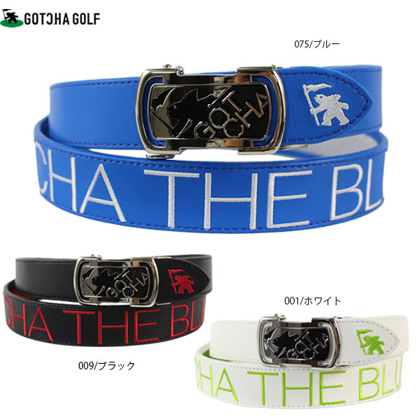 GOTCHA GOLF - 三尺帯 ゴルフ三尺帯 ガッチャゴルフ 261GG8101 メンズ 26春夏 裏メッシュカラーホールレスベルト ベルト-メンズウエア-ゴルフ