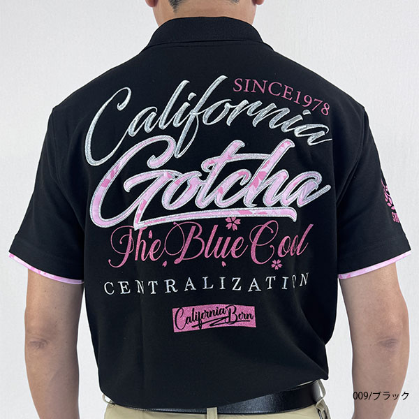 GOTCHA GOLF ネコポス対象 ゴルフウェア ゴルフシャツ 半袖 ガッチャ
