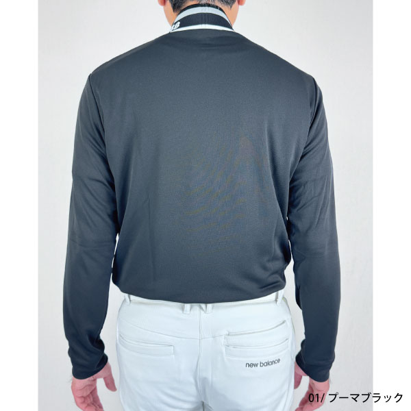 PUMA（プーマ） ネコポス対象 セール プーマゴルフ リブカラー長袖