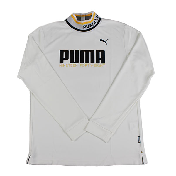PUMA（プーマ） ネコポス対象 セール プーマゴルフ リブカラー長袖