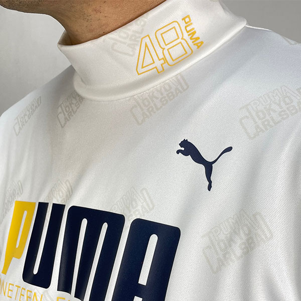 PUMA（プーマ） ネコポス対象 セール プーマゴルフ AOP LSモックネック 大きいサイズ有 長袖 メンズ 539369 吸水速乾 ゴルフ ...