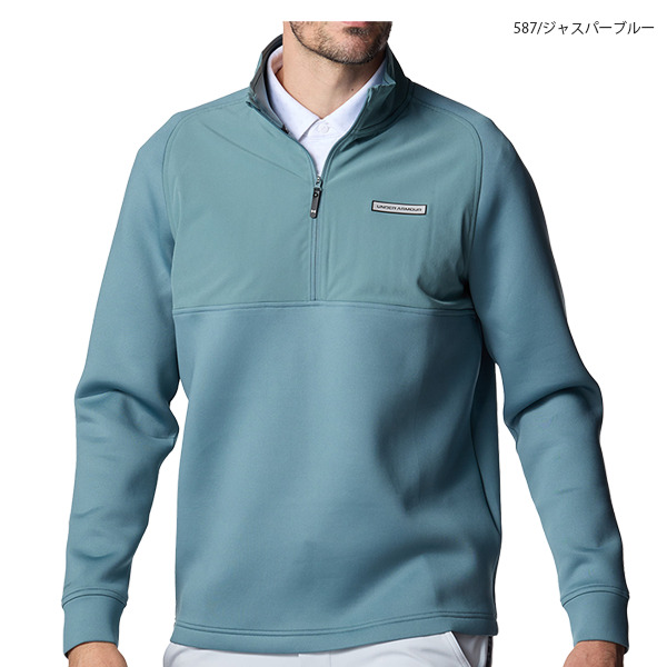 ゴルフウェア 長袖ハーフジップ アンダーアーマー 6005666 メンズ 25