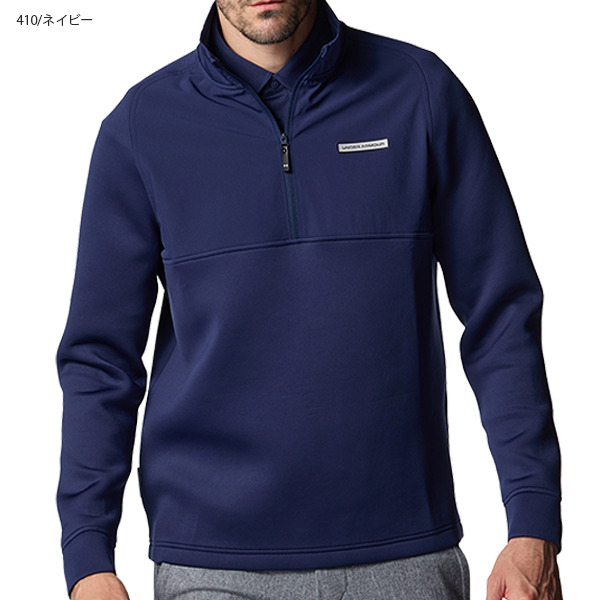 ゴルフウェア 長袖ハーフジップ アンダーアーマー 6005666 メンズ 25