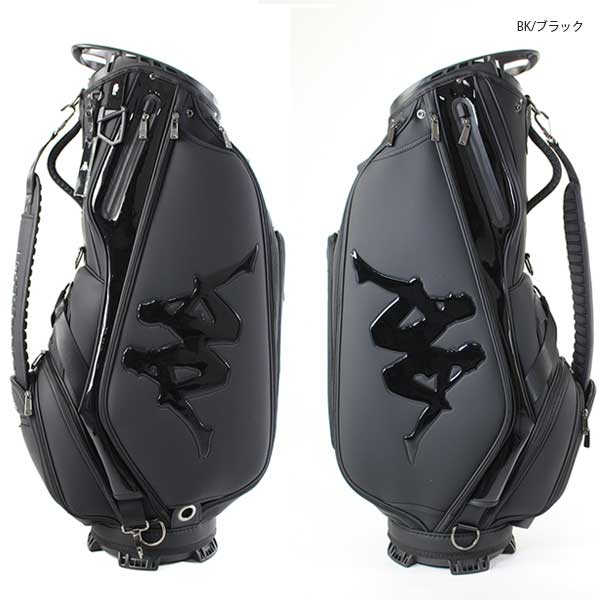 Kappa Golf カッパ ゴルフ キャディバッグ Kappa GOLF キャディバッグ KGA2FACB08 BLK 【カッパ ゴルフ