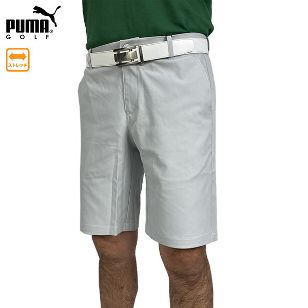 セール ゴルフウェア ゴルフパンツ ハーフパンツ プーマゴルフ 620801 メンズ 23春夏 大きいサイズ有 PUMA GOLF ストレッチ ショートパンツ｜golf-line