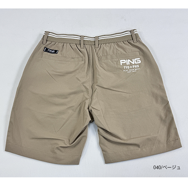 PING - coco 中古 ピン PING メンズ ハーフパンツ LL ベージュ 二重織ショートパンツ(ハーフパンツ)|PING(ピン) 6215132301の
