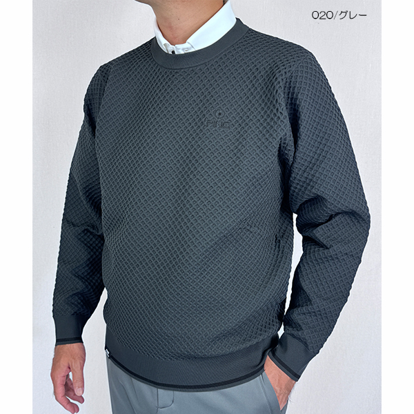 PING（ピン） セール ゴルフウェア 長袖ニット 吸汗速乾 UVケア