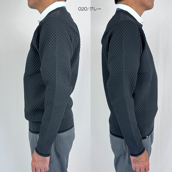 PING（ピン） セール ゴルフウェア 長袖ニット 吸汗速乾 UVケア