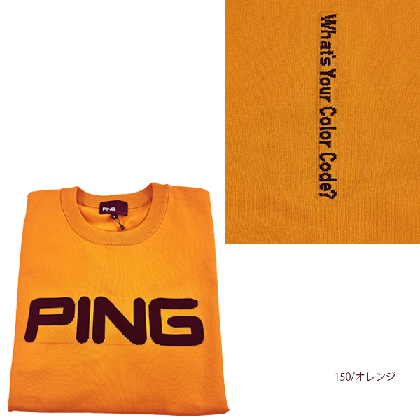 PING（ピン） セール ゴルフウェア セーター クルーネックニットプル