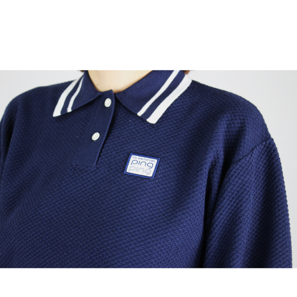 PING（ピン） セール ゴルフウェア セットアップニット ボーダー