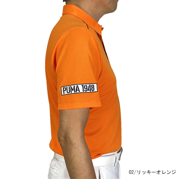 セール ゴルフウェア ゴルフシャツ 半袖ポロシャツ プーマゴルフ 622401 メンズ 23春夏 大きいサイズ有 PUMA GOLF 接触冷感｜golf-line｜04