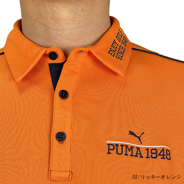 セール ゴルフウェア ゴルフシャツ 半袖ポロシャツ プーマゴルフ 622401 メンズ 大きいサイズ有 PUMA GOLF 接触冷感｜golf-line｜06