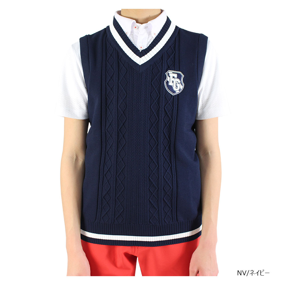 春夏新作 ベスト メンズ 軽量ニットベスト 大きいサイズ 春夏用 フィラゴルフ M 3l Fila 大きいサイズ Vネックニットベスト ゴルフウエア フィラゴルフ ホワイト ネイビー Vネックニットベスト Golf Corsia Golf 在庫一掃sale